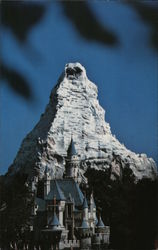 Matterhorn Mountain, Disneyland Postcard