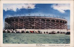Bull Ring Tijuana, Mexico Postcard Postcard Postcard