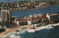 Condado Beach Hotel San Juan, Puerto Rico Postcard Postcard Postcard