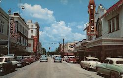 Central Avenue View Postcard