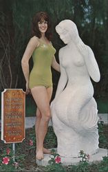 A Weeki Wachee Mermaid with "Princes Wonderous" Postcard