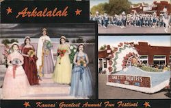 History of Arkalalah Arkansas City, KS Postcard Postcard Postcard
