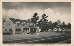 Shady Side Camp Petersburg, VA Postcard Postcard Postcard