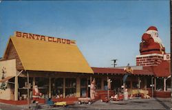 Toyland-Santa Claus, California Postcard