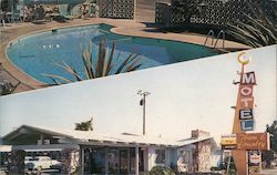 Town & Country Motel Postcard