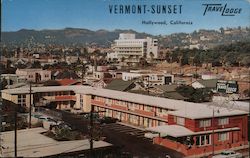 Vermont-Sunset Travelodge Postcard