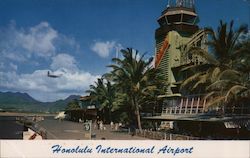 Honolulu International Airport Postcard