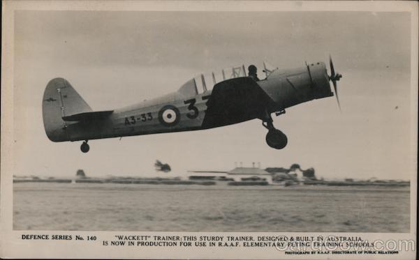 Defense Series No. 140: Wackett Trainer Australia