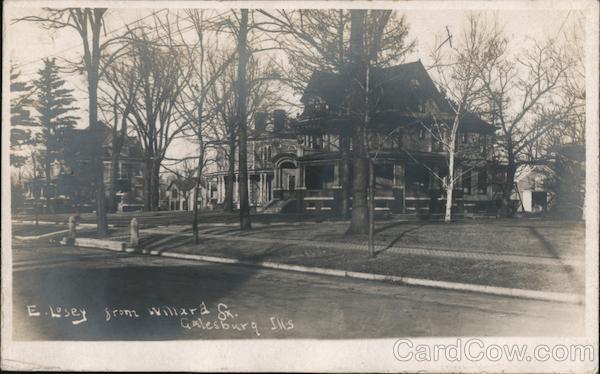 East Losey Street from Willard Street Galesburg Illinois