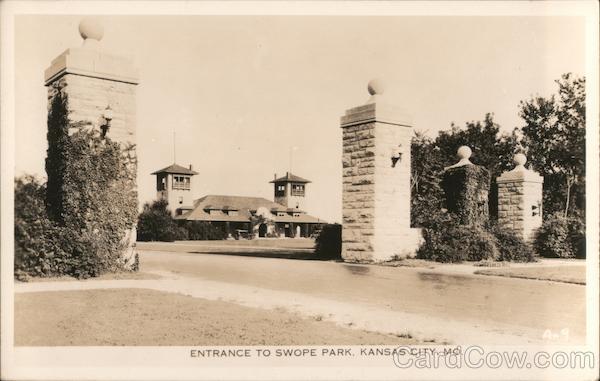 Entrance to Swope Park Kansas City Missouri