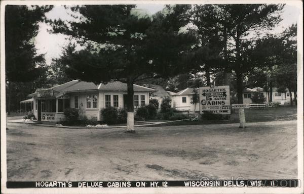 Hogarth's Deluxe Cabins on Hy. 12 Wisconsin Dells