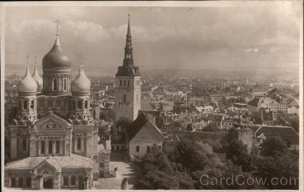 Alexander Nevsky Cathedral Tallinn Estonia Eastern Europe