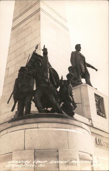 Infantry Group, Lincoln Monument Springfield Illinois