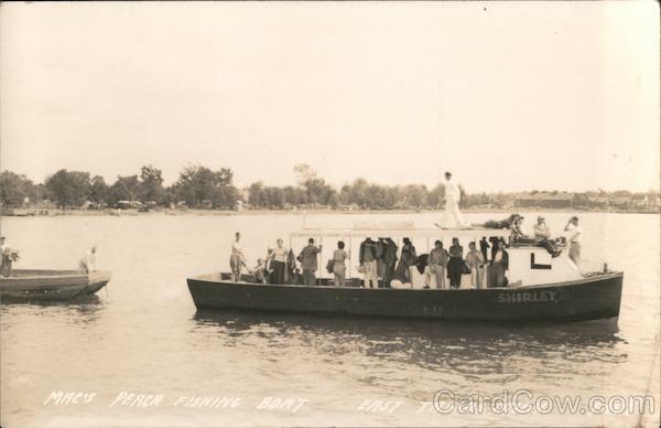 Mac's Peach Fishing Boat East Tawas Michigan
