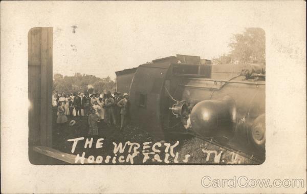 1910 Train Wreck Hoosick Falls New York