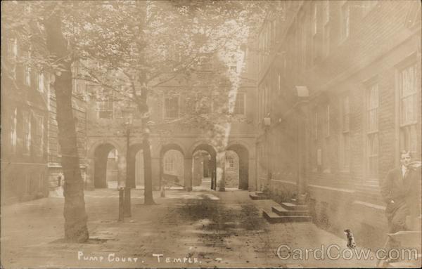 Pump Court, Temple London England