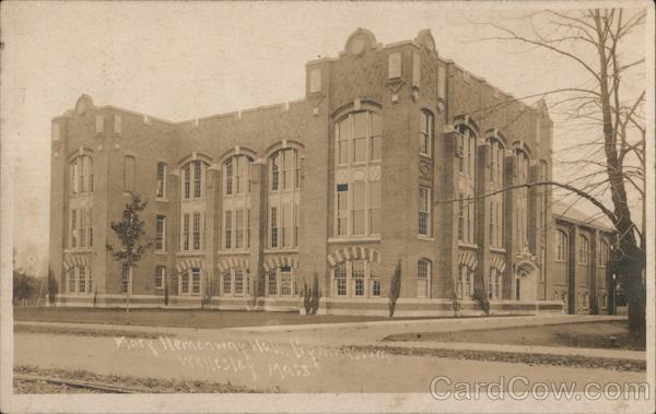 Mary Hemenway Hall, Gymnasium Wellesley Massachusetts