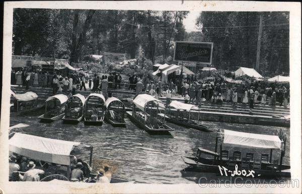 Boats on River Mexico