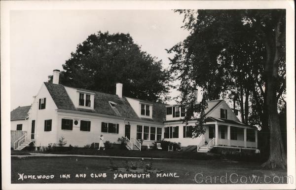 Homewood Inn and Club Yarmouth Maine