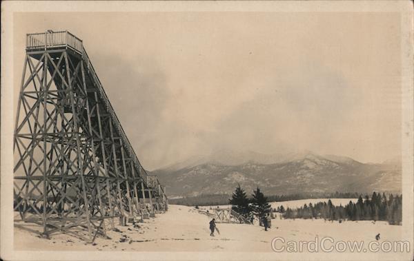 Ski Jump at Lake Placid Club New York