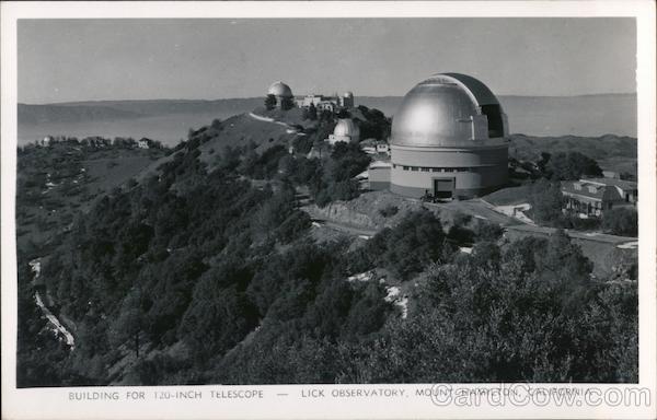 Building for 120-Inch Telescope, Lick Observatory Mount Hamilton California