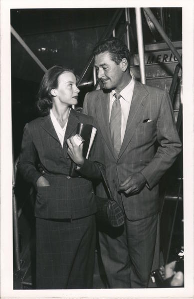 Flynn & Princess Anica 1950 Actors