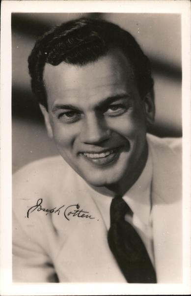 Joseph Cotton Actors