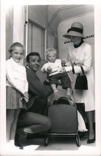 Sean Connery Family 1964 Actors