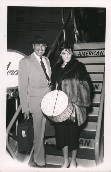 Tyrone Power & Wife 1958 Actors