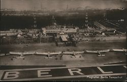 Berlin Airport Postcard