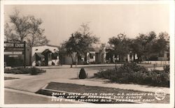 Bella Vista Motor Court Postcard