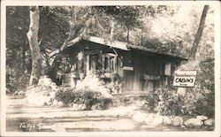 Tally's Glenn Housekeeping Cabins Postcard