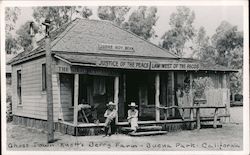 Judge Roy Bean Justice of the Peace Law West of the Pecos Postcard