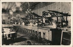 Bar at Bothe's Paradise Park Postcard
