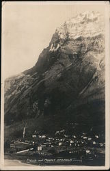 Field and Mount Stephen Postcard