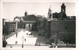 The Church of the Nativity Bethlehem, Israel Postcard Postcard Postcard