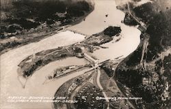 Bonneville Dam-Air View Postcard