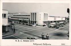 N.B.C. Radio City Postcard