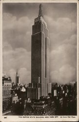The Empire State Building New York City, NY Postcard Postcard Postcard