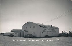 Sale Barn Centerville, SD Postcard Postcard Postcard