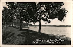 Stony Lake from the Park Postcard