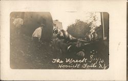 Train Wreck, September 12, 1910 Postcard