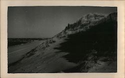 Beach Sand Dunes Postcard
