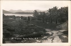 Ruins of Pt. Trianon Postcard