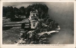 Canadian Keswick "Ferndale" Muskoka Lakes Canada. From the Air Postcard