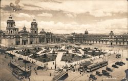 El Zocalo Postcard