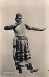 Nautch Girl Postcard