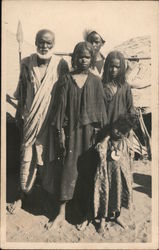Beshareen Sheikh & His Daughter Postcard