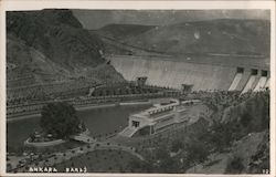 View of Dam Postcard
