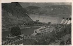 View of Dam Ankara, Turkey Greece, Turkey, Balkan States Postcard Postcard Postcard